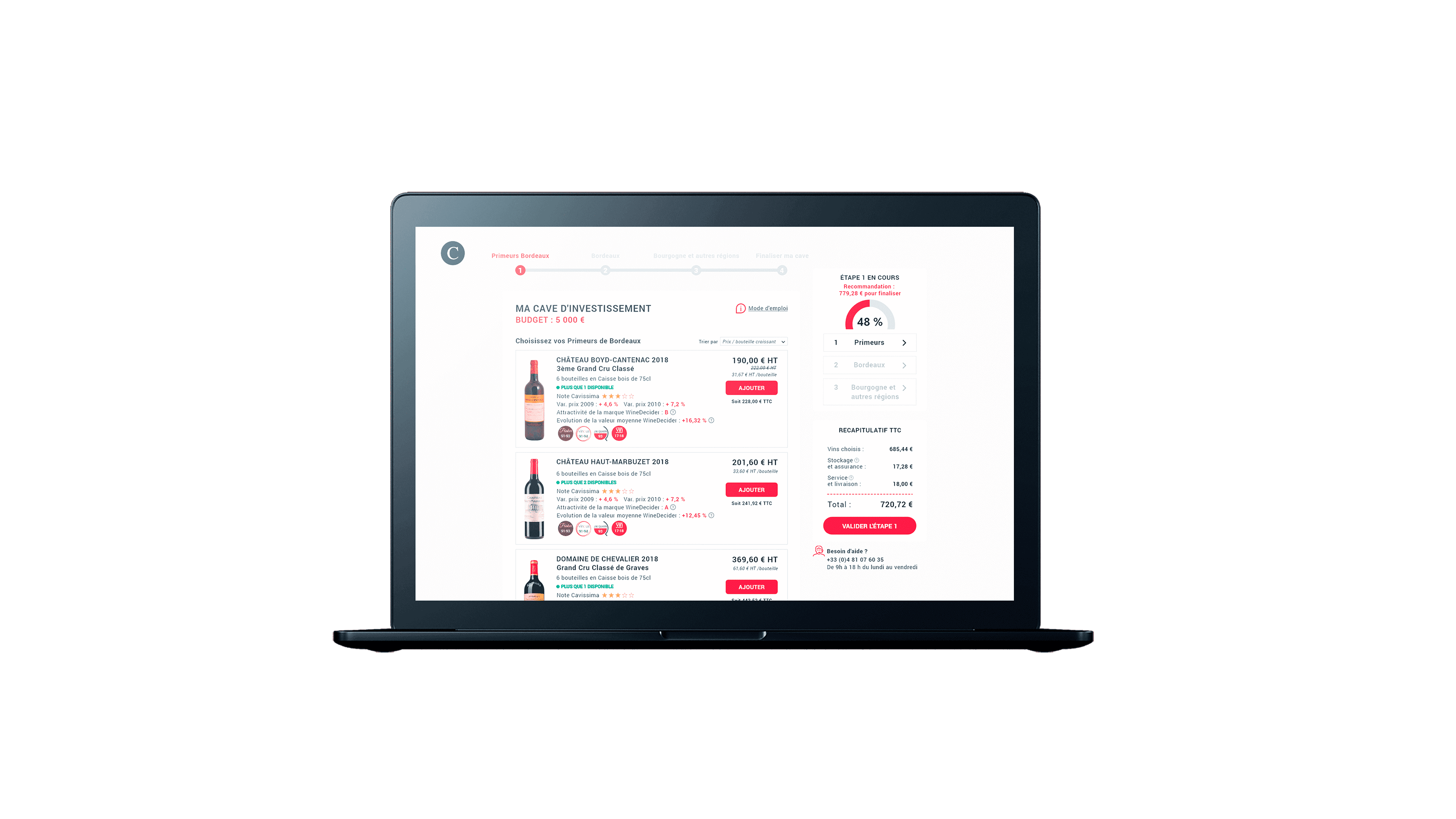 Interface Assistant Virtuel
