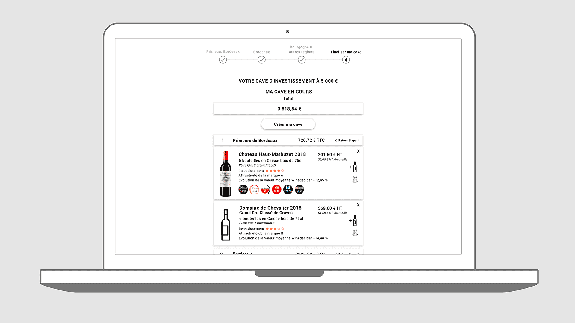 Wireframe Assistant Virtuel