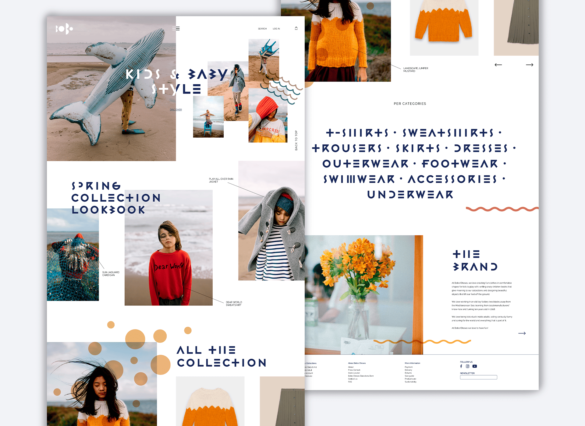 Interface Homepage Bobo Choses