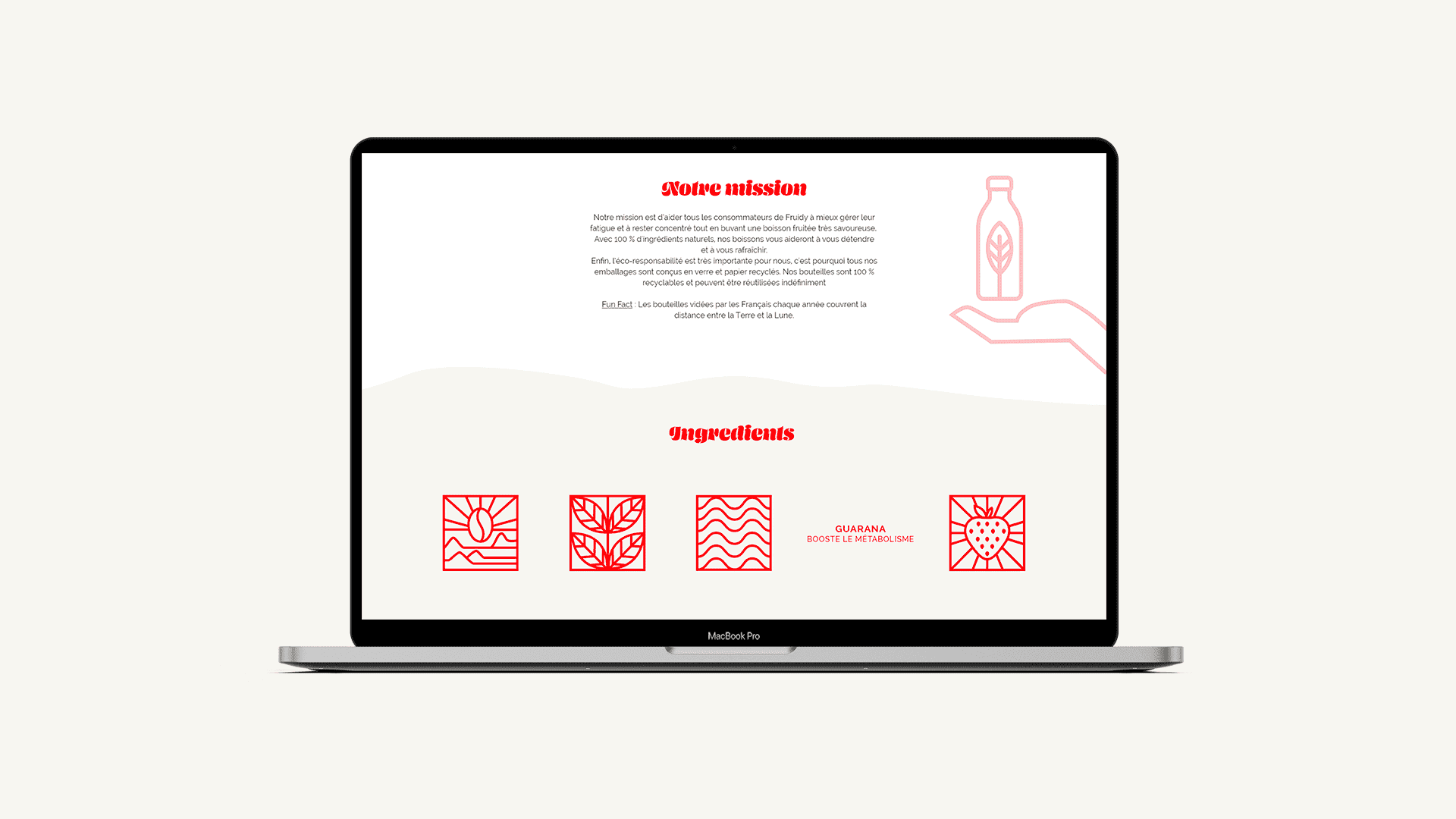 Homepage Fruidy