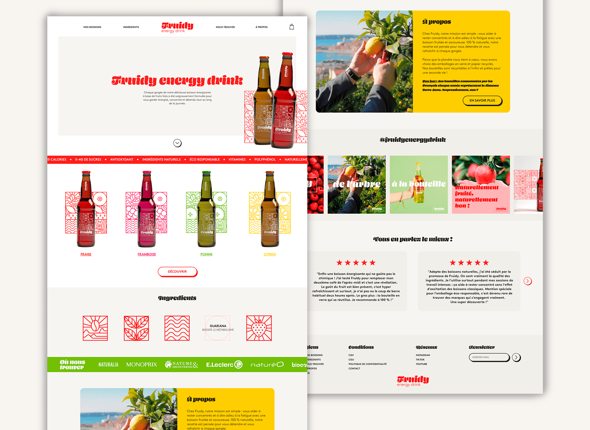 Homepage Fruidy