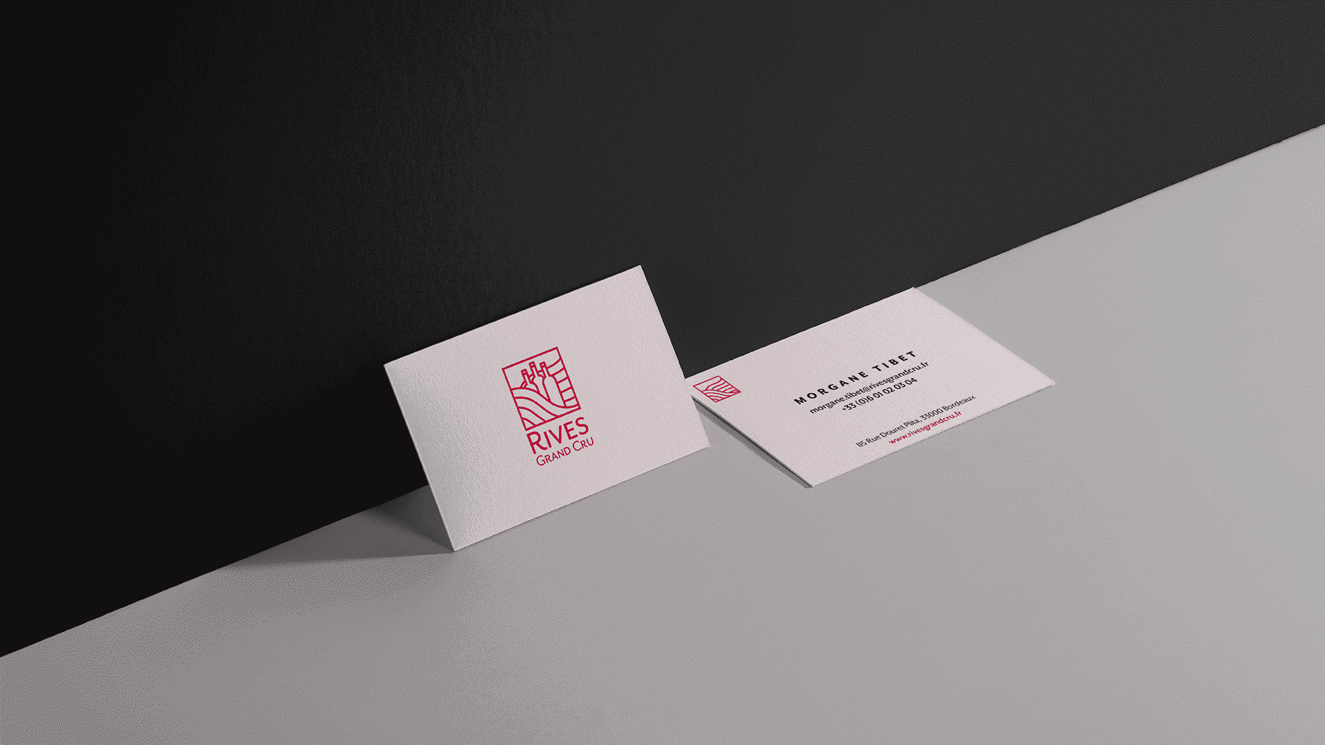 Cartes de visite Rives Grand Cru