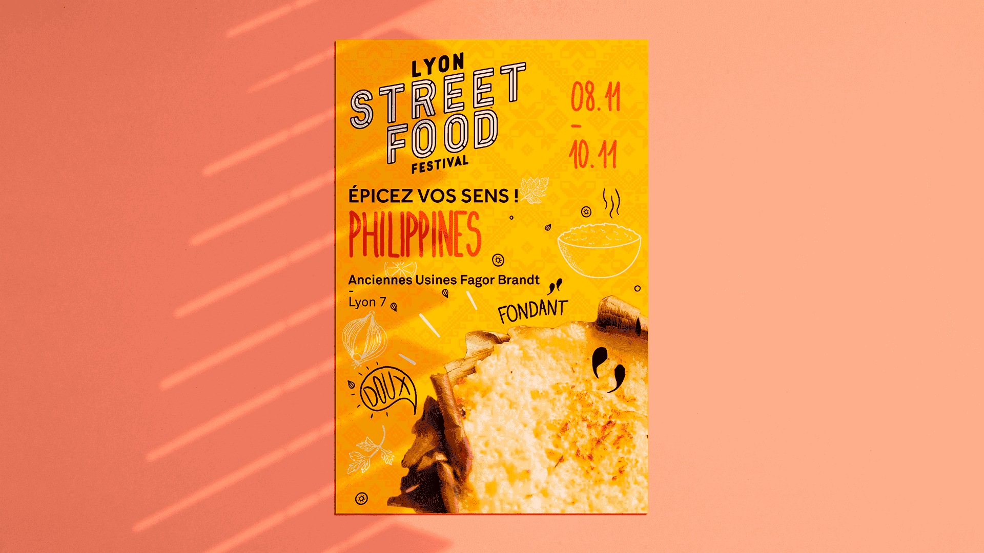 Affiche Lyon Street Food Festival Philippines