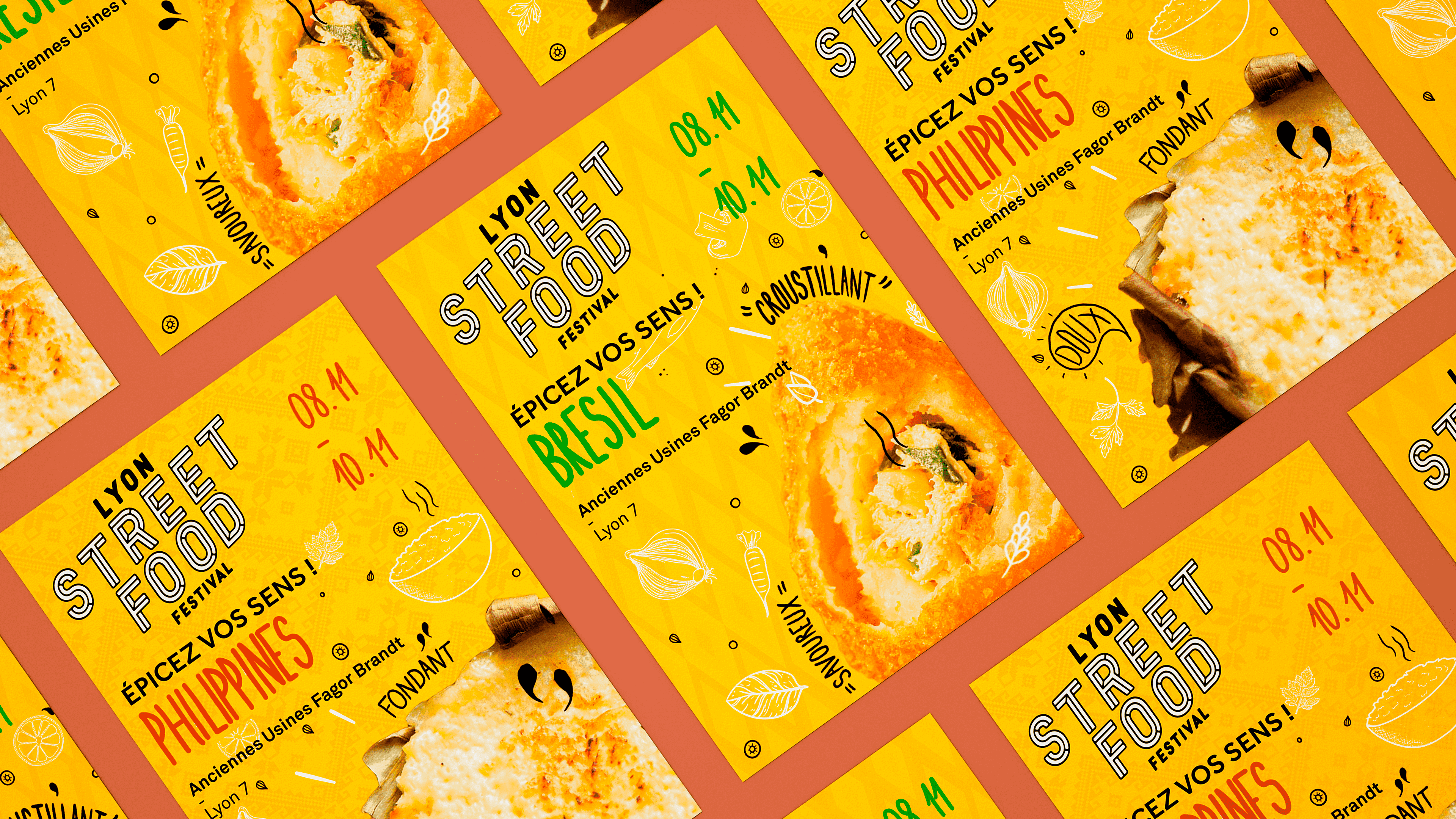 Affiches Lyon Street Food Festival