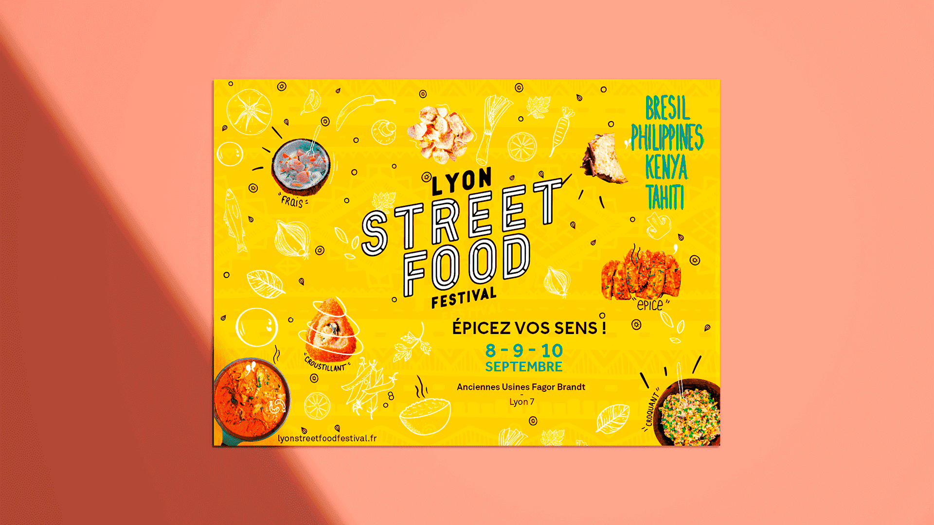 Flyers Lyon Street Food Festival